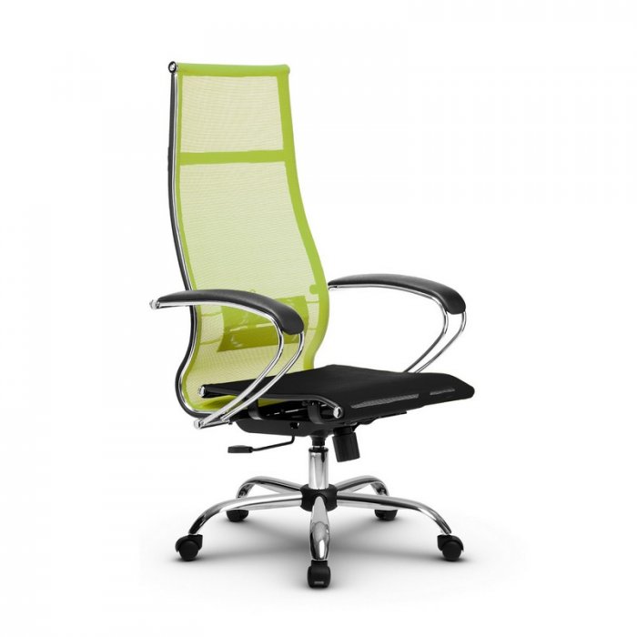 Кресло руководителя «МЕТТА B-1m-7/К131 хром 17833» - вид 11