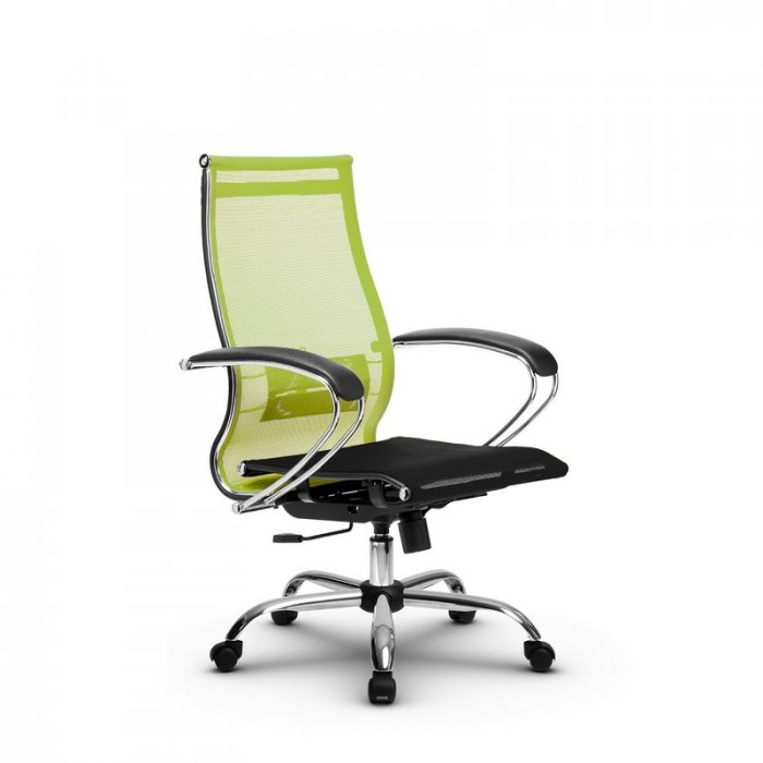 Кресло руководителя «МЕТТА B-2m-9/К131 хром 17833» - вид 11