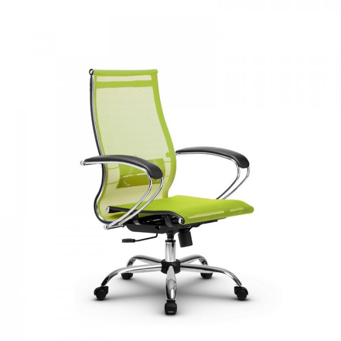 Кресло руководителя «МЕТТА B-2m-9/К131 хром 17833» - вид 12