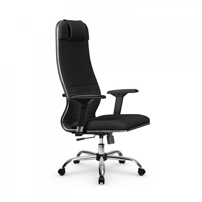 Кресло руководителя «МЕТТА L-1m-38К2/4D MPES хром 17833» - вид 2