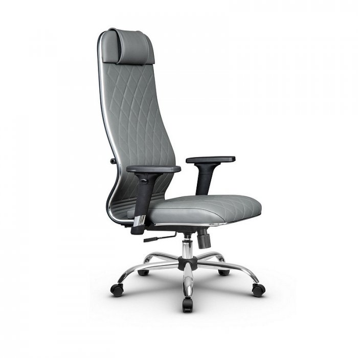 Кресло руководителя «МЕТТА L-1m-40M/2D хром 17833» - вид 7