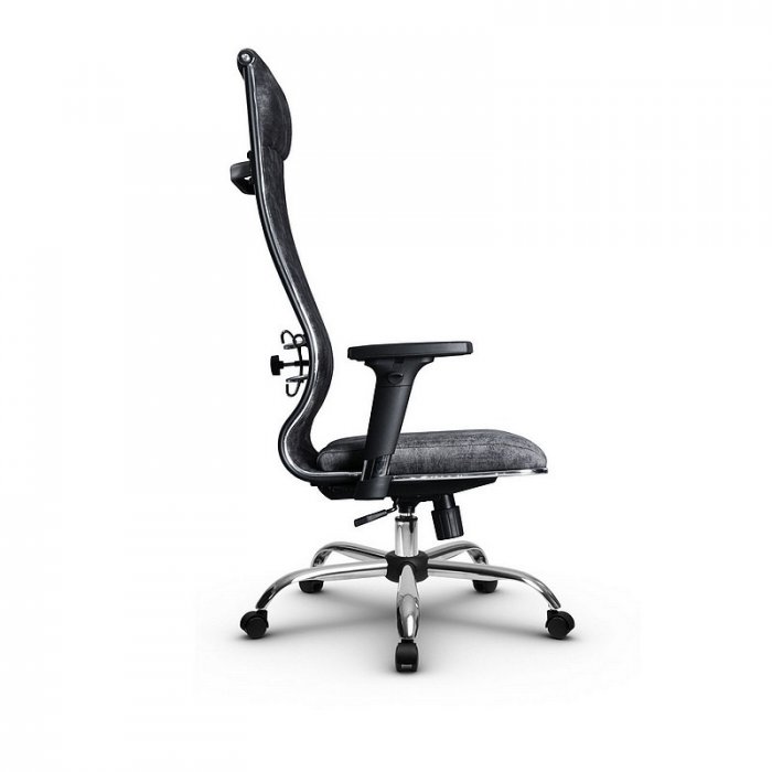 Кресло руководителя «МЕТТА L-1m-42/2D хром 17833» - вид 3